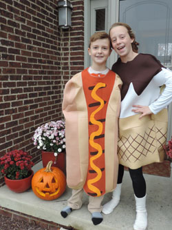 Hot Dog and Ice Cream