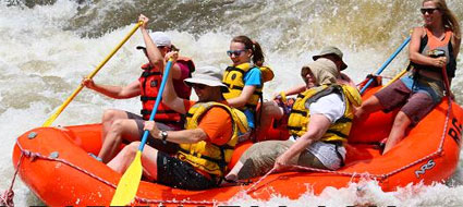 Rafting Rio Grand outside of Taos New Mexico